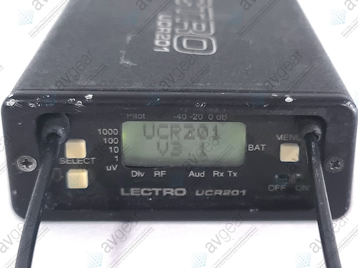 Lectrosonics UCR201 UHF Receiver Block 25 (640-665MHz) [Not For Use In The USA]