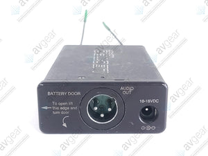 Lectrosonics UCR201 UHF Receiver Block 25 (640-665MHz) [Not For Use In The USA]