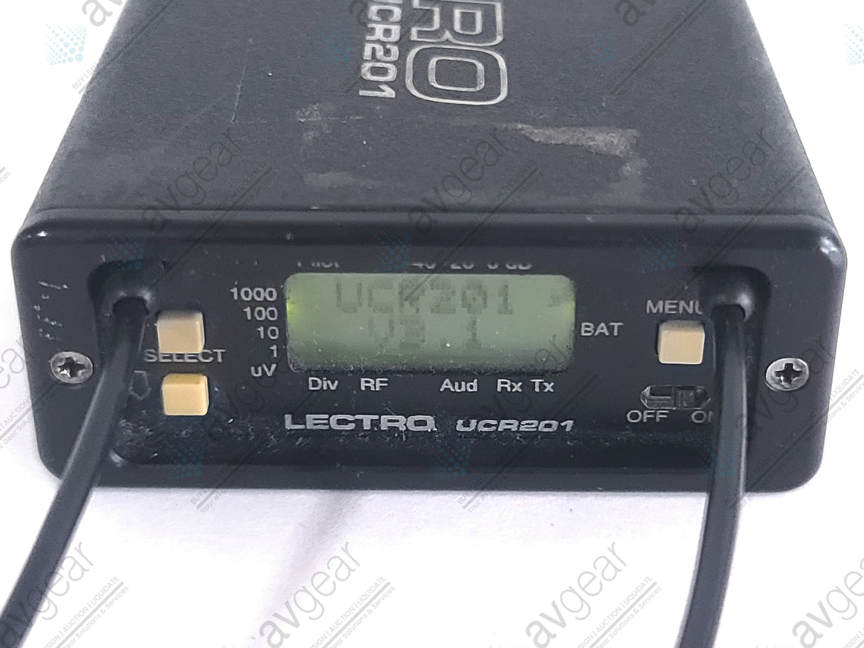 Lectrosonics UCR201 UHF Receiver Block 25 (640-665MHz) [Not For Use In The USA]