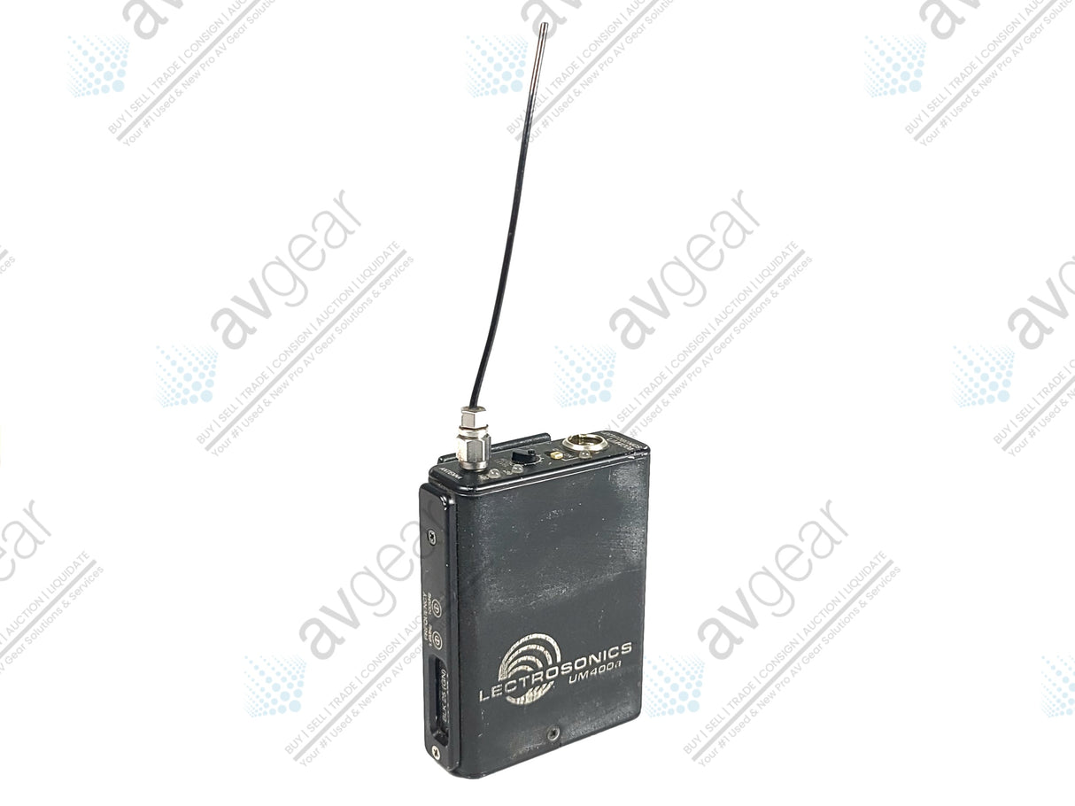 Lectrosonics UM400A Block 25 Belt Pack Transmitter (640-665MHz) [Not For Use In The USA]