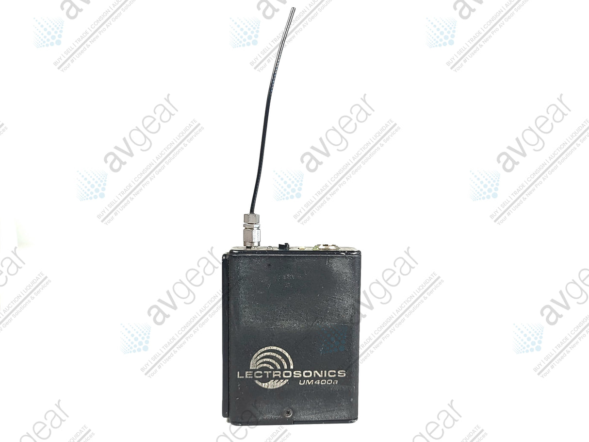 Lectrosonics UM400A Block 25 Belt Pack Transmitter (640-665MHz) [Not For Use In The USA]