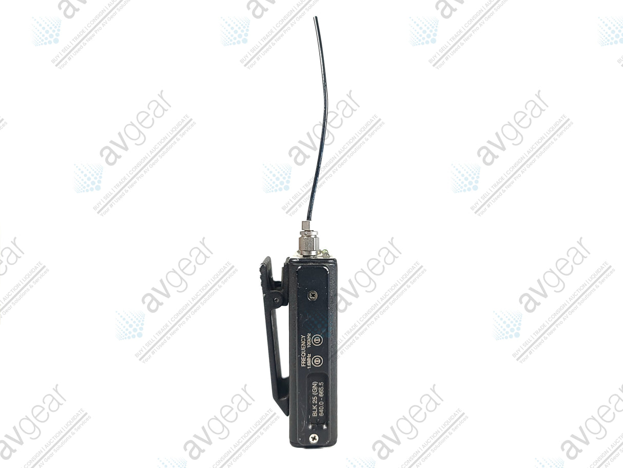 Lectrosonics UM400A Block 25 Belt Pack Transmitter (640-665MHz) [Not For Use In The USA]