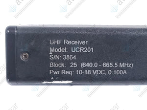 Lectrosonics UCR201 UHF Receiver Block 25 (640-665MHz) [Not For Use In The USA]