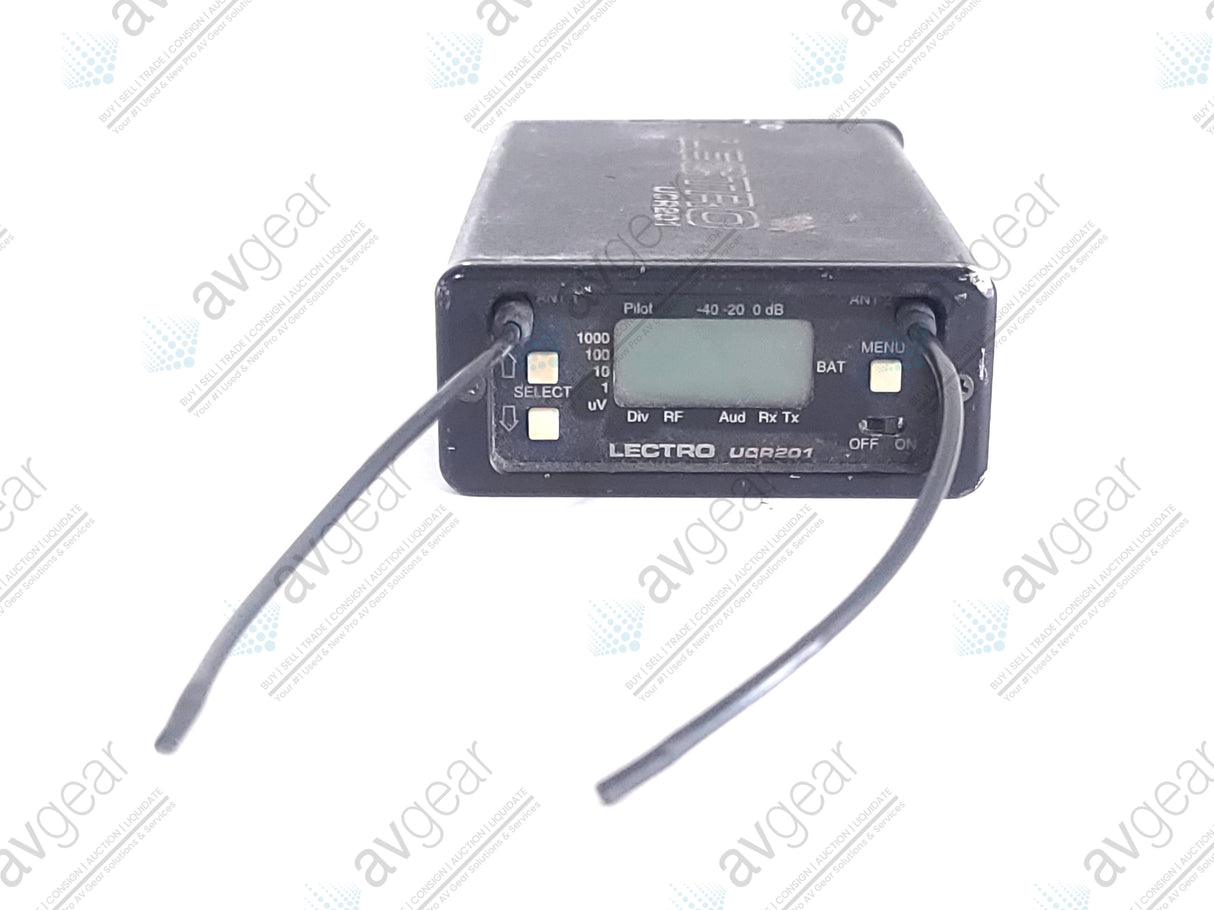 Lectrosonics UCR201 UHF Receiver Block 25 (640-665MHz) [Not For Use In The USA]