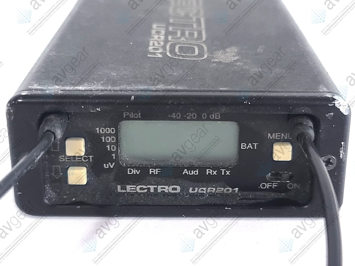 Lectrosonics UCR201 UHF Receiver Block 25 (640-665MHz) [Not For Use In The USA]