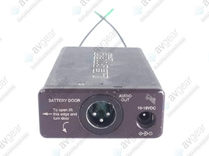 Lectrosonics UCR201 UHF Receiver Block 25 (640-665MHz) [Not For Use In The USA]