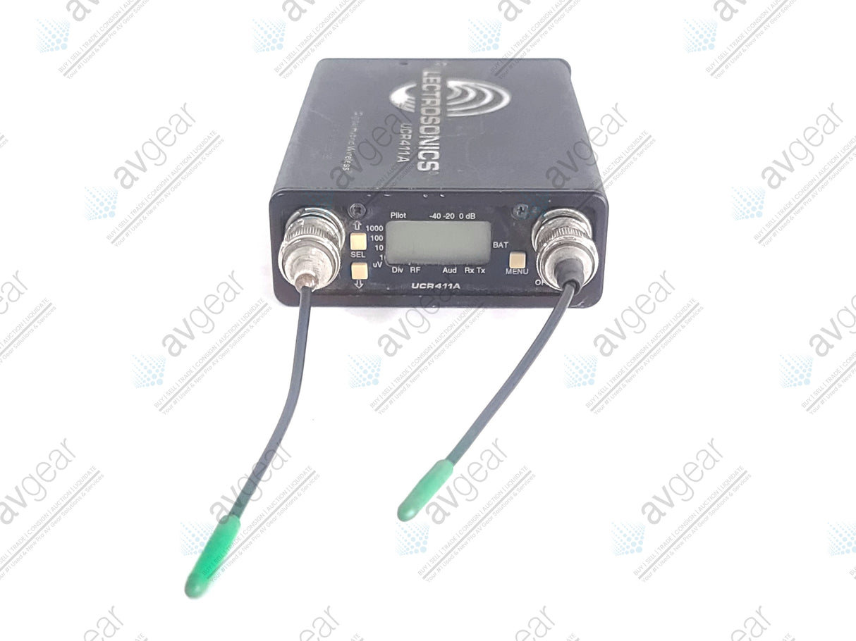 Lectrosonics UCR411A Digital Hybrid Wireless Receiver Block 25 (640-665MHz) [Not For Use In The USA]
