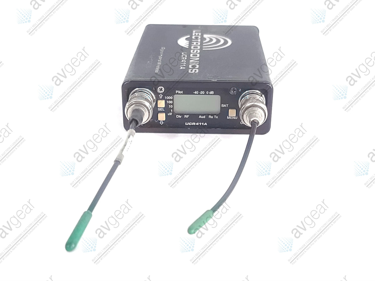 Lectrosonics UCR411A Digital Hybrid Wireless Receiver Block 25 (640-665MHz) [Not For Use In The USA]