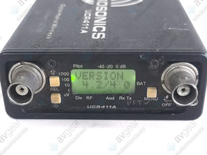 Lectrosonics UCR411A Digital Hybrid Wireless Receiver Block 25 (640-665MHz) [Not For Use In The USA]