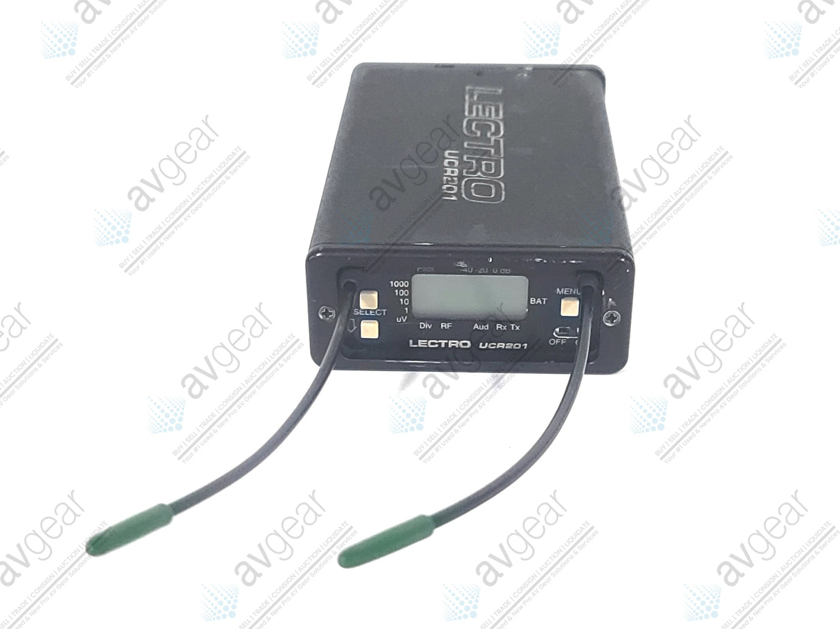 Lectrosonics UCR201 UHF Receiver Block 25 (640-665MHz) [Not For Use In The USA]