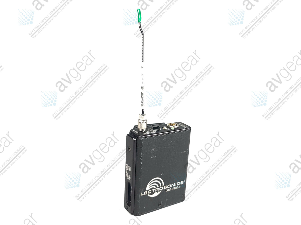 Lectrosonics UM400A Block 25 Belt Pack Transmitter (640-665MHz) [Not For Use In The USA]