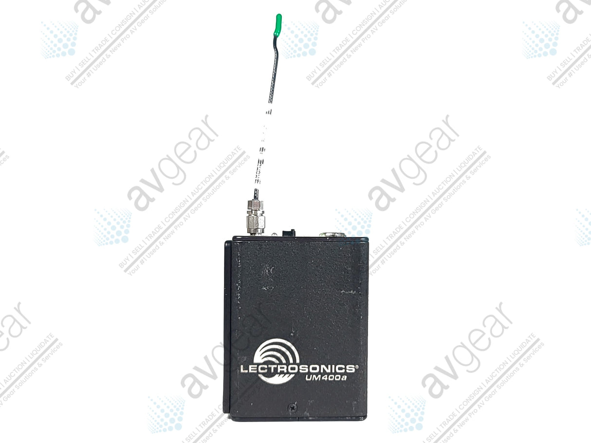 Lectrosonics UM400A Block 25 Belt Pack Transmitter (640-665MHz) [Not For Use In The USA]