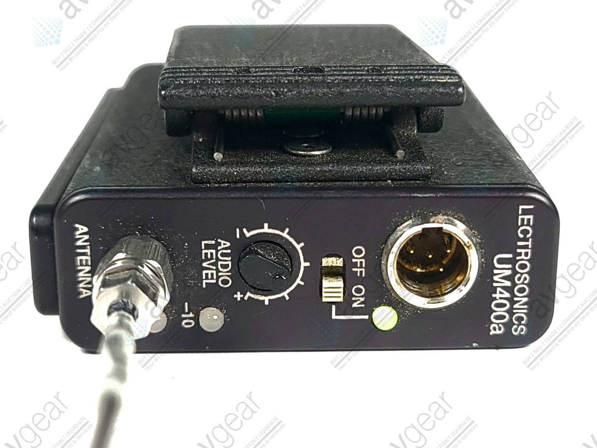 Lectrosonics UM400A Block 25 Belt Pack Transmitter (640-665MHz) [Not For Use In The USA]