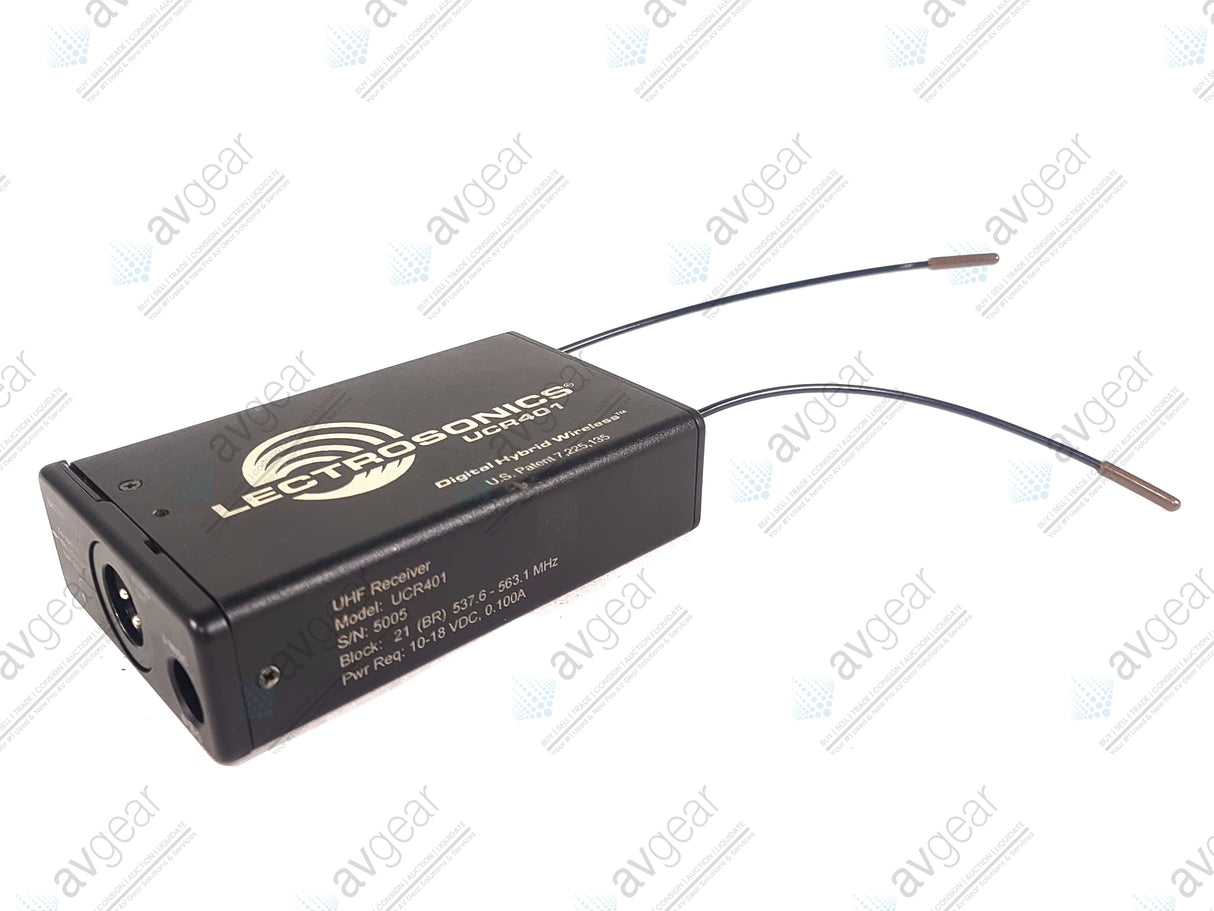 Lectrosonics UCR401 Digital Hybrid Wireless Receiver Block 21 (537-563MHz)