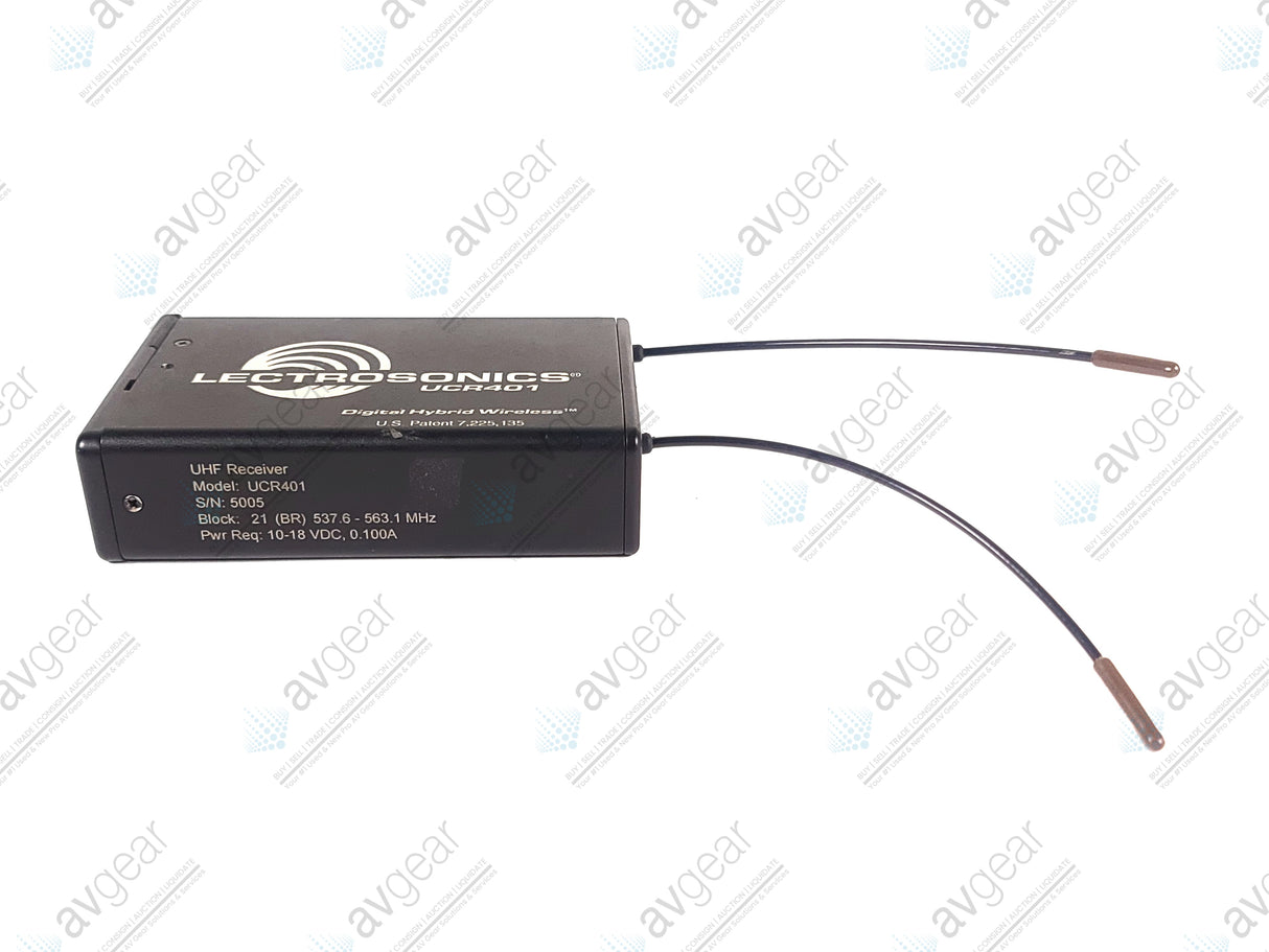 Lectrosonics UCR401 Digital Hybrid Wireless Receiver Block 21 (537-563MHz)