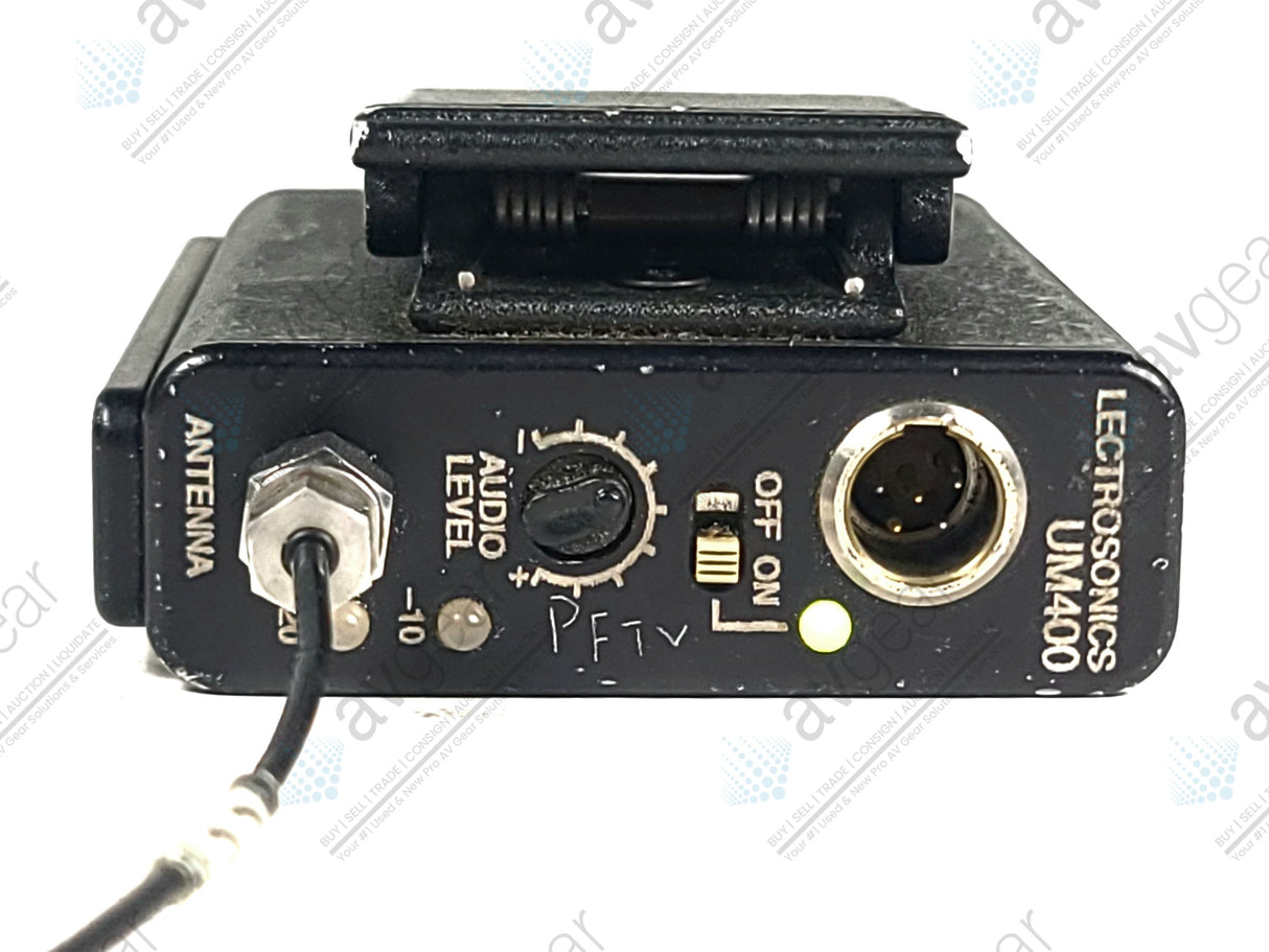 Lectrosonics UM400 Belt Pack Transmitter Block 21 (537-563MHz)