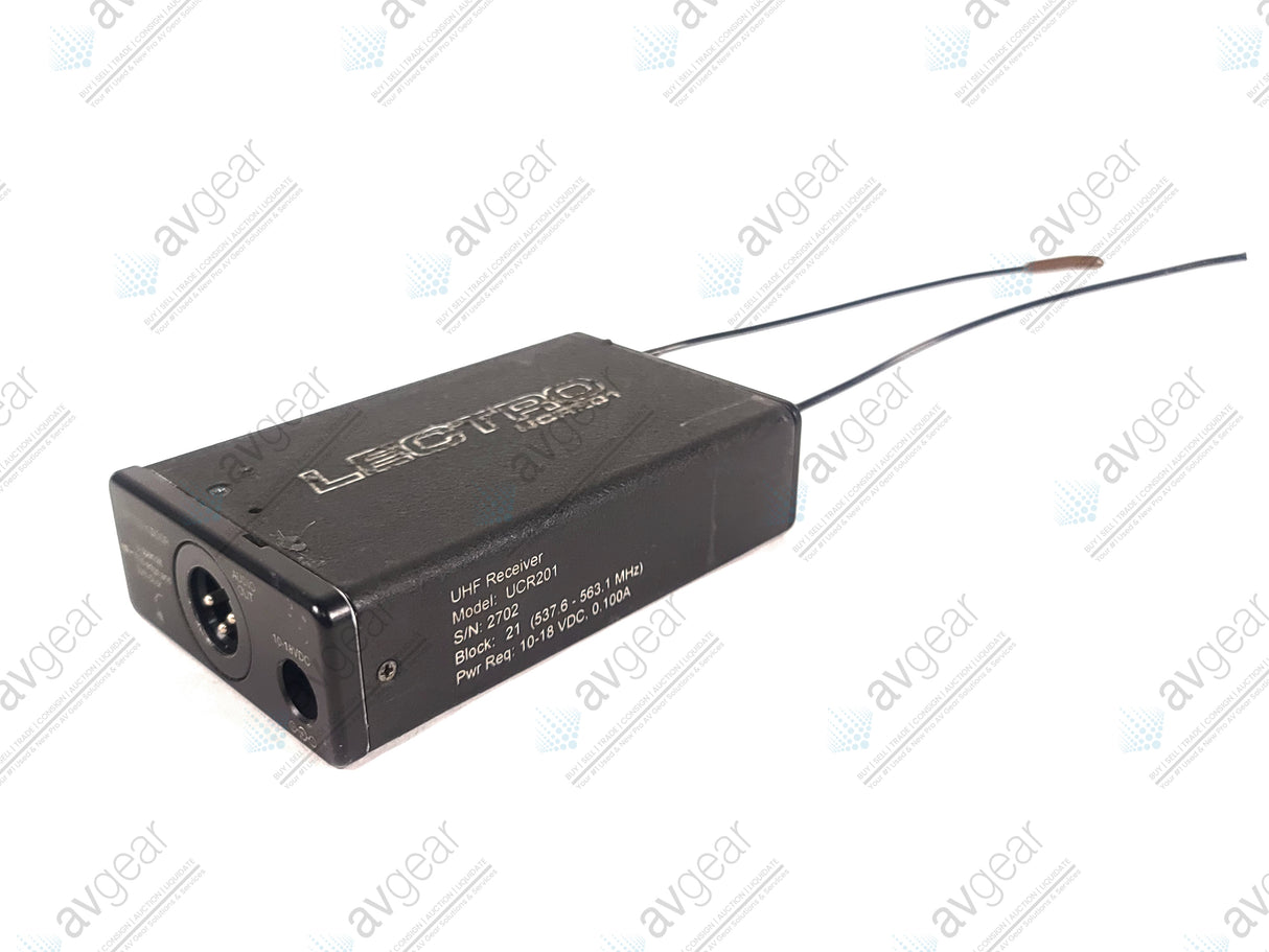 Lectrosonics UCR201 Diversity UHF Receiver Block 21 (537-563MHz)