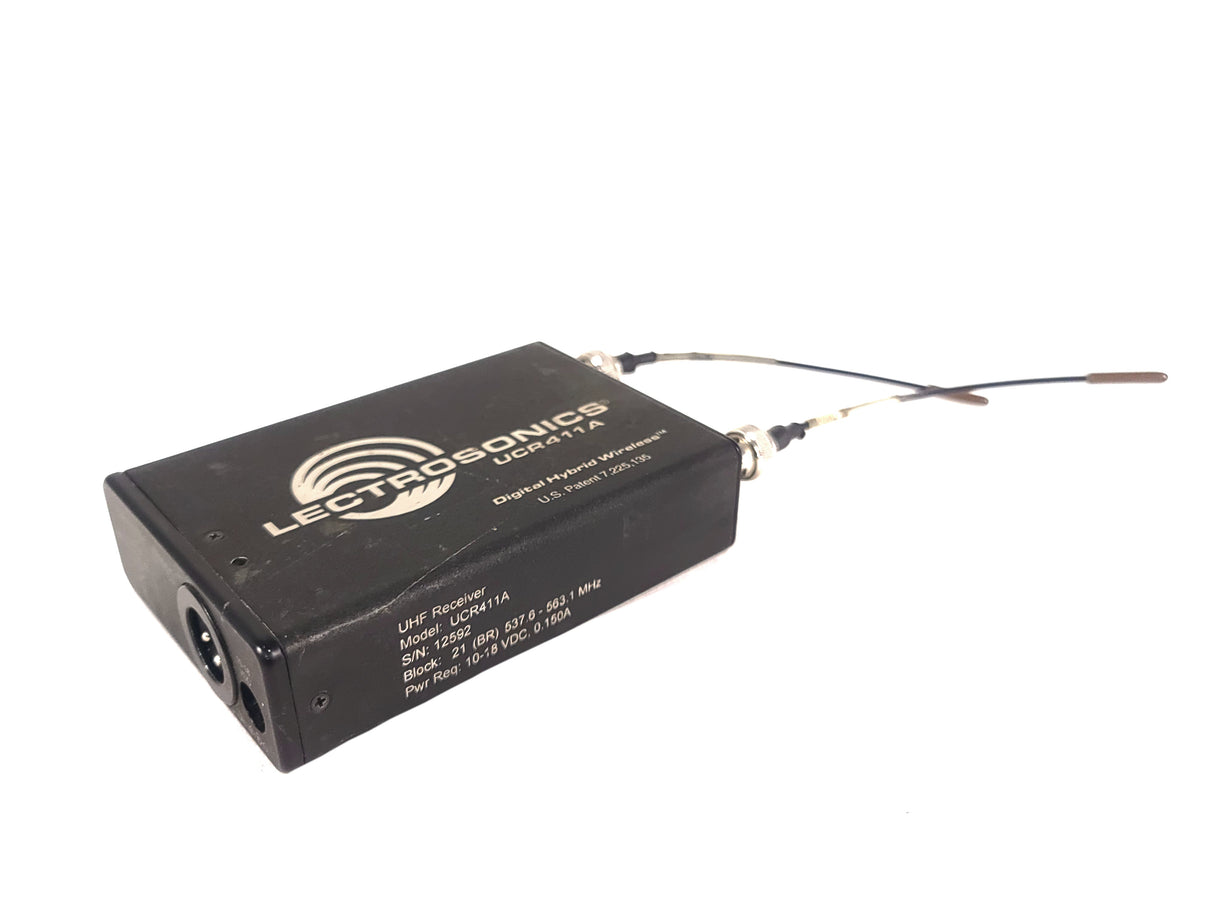Lectrosonic UCR411A Digital Hybrid Wireless Receiver Block 21 (537-563MHz)