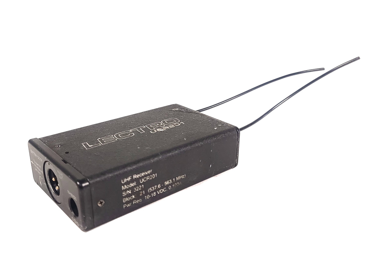 Lectrosonics UCR201 Diversity UHF Receiver Block 21 (537-563MHz)