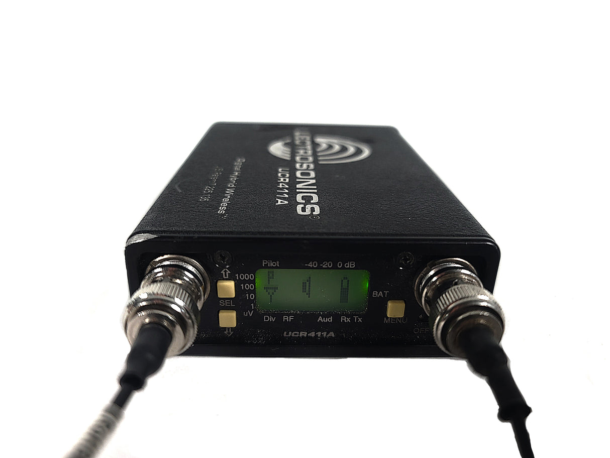 Lectrosonic UCR411A Digital Hybrid Wireless Receiver Block 26 (665-691MHz) [Not For Use In The USA]