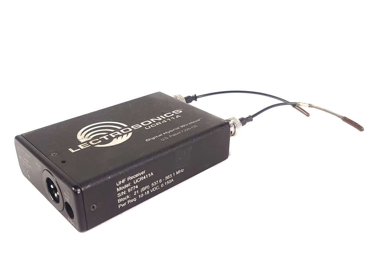 Lectrosonic UCR411A Digital Hybrid Wireless Receiver Block 21 (537-563MHz)