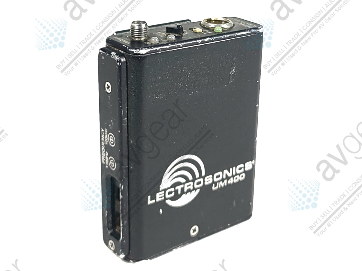 Lectrosonics UM400 Belt Pack Transmitter Block 21 (537-563MHz)