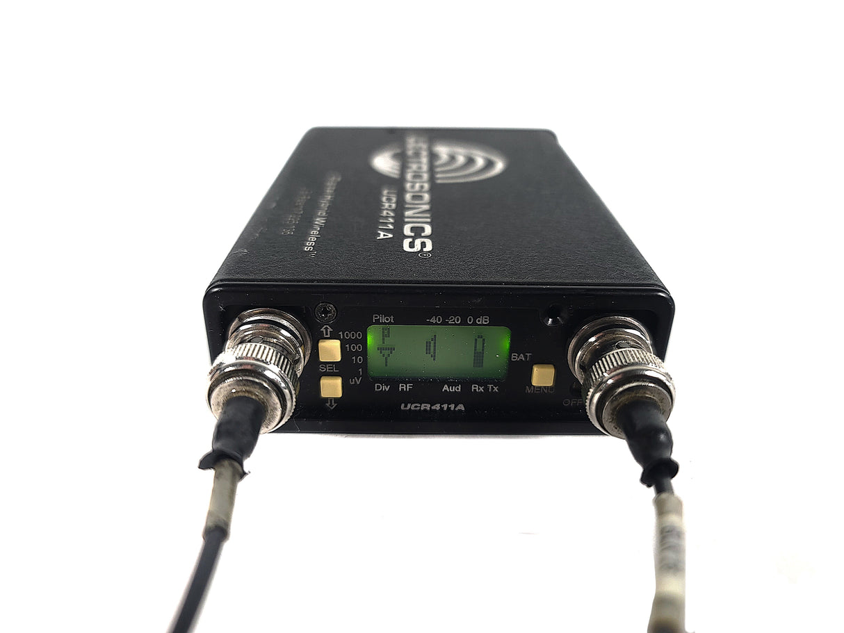 Lectrosonic UCR411A Digital Hybrid Wireless Receiver Block 26 (665-691MHz) [Not For Use In The USA]