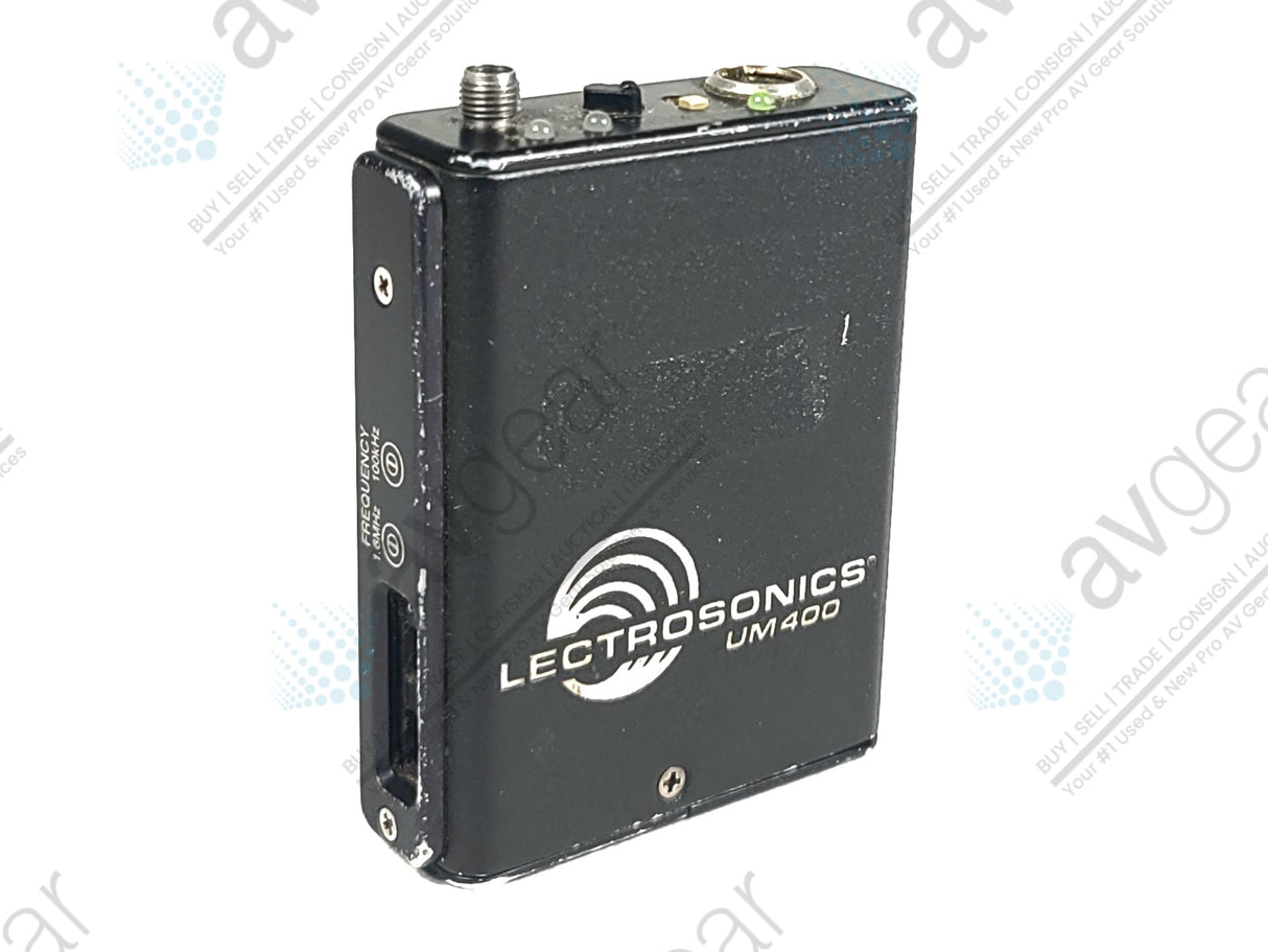 Lectrosonics UM400 Belt Pack Transmitter Block 21 (537-563MHz)