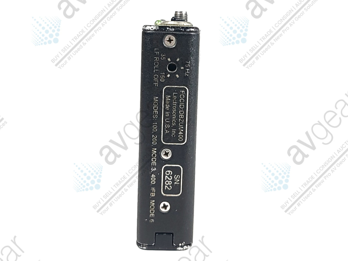 Lectrosonics UM400 Belt Pack Transmitter Block 21 (537-563MHz)