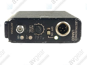 Lectrosonics UM400 Belt Pack Transmitter Block 21 (537-563MHz)