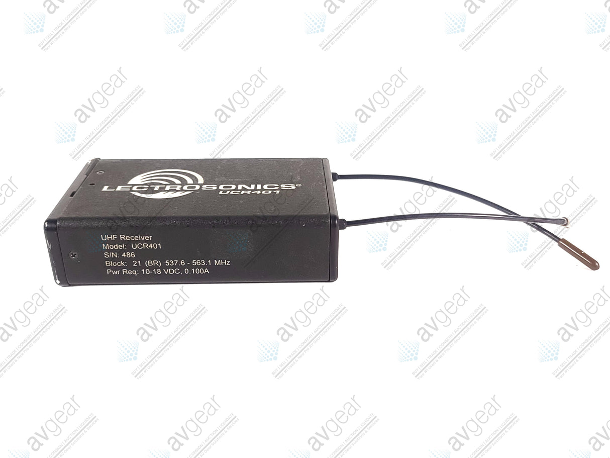 Lectrosonics UCR401 Digital Hybrid Wireless Receiver Block 21 (537-563MHz)