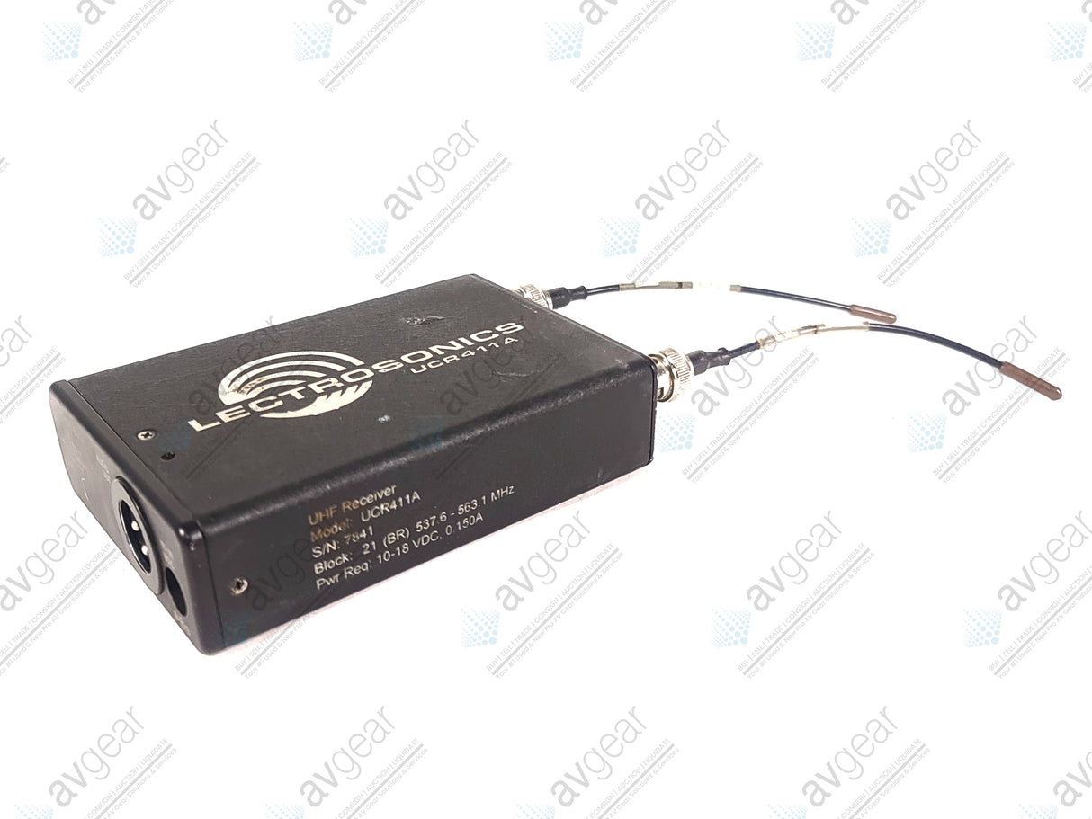 Lectrosonics UCR411A UHF Receiver Block 21 (537-563MHz)