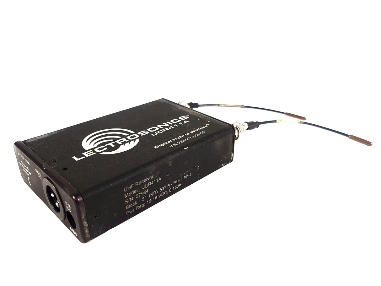 Lectrosonic UCR411A Digital Hybrid Wireless Receiver Block 21 (537-563MHz)