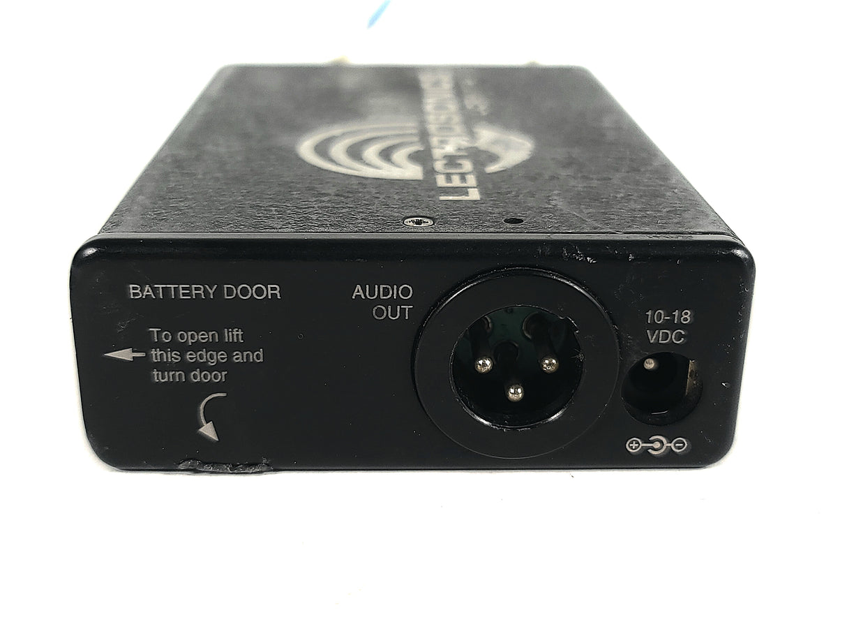 Lectrosonic UCR411A Digital Hybrid Wireless Receiver Block 26 (665-691MHz) [Not For Use In The USA]