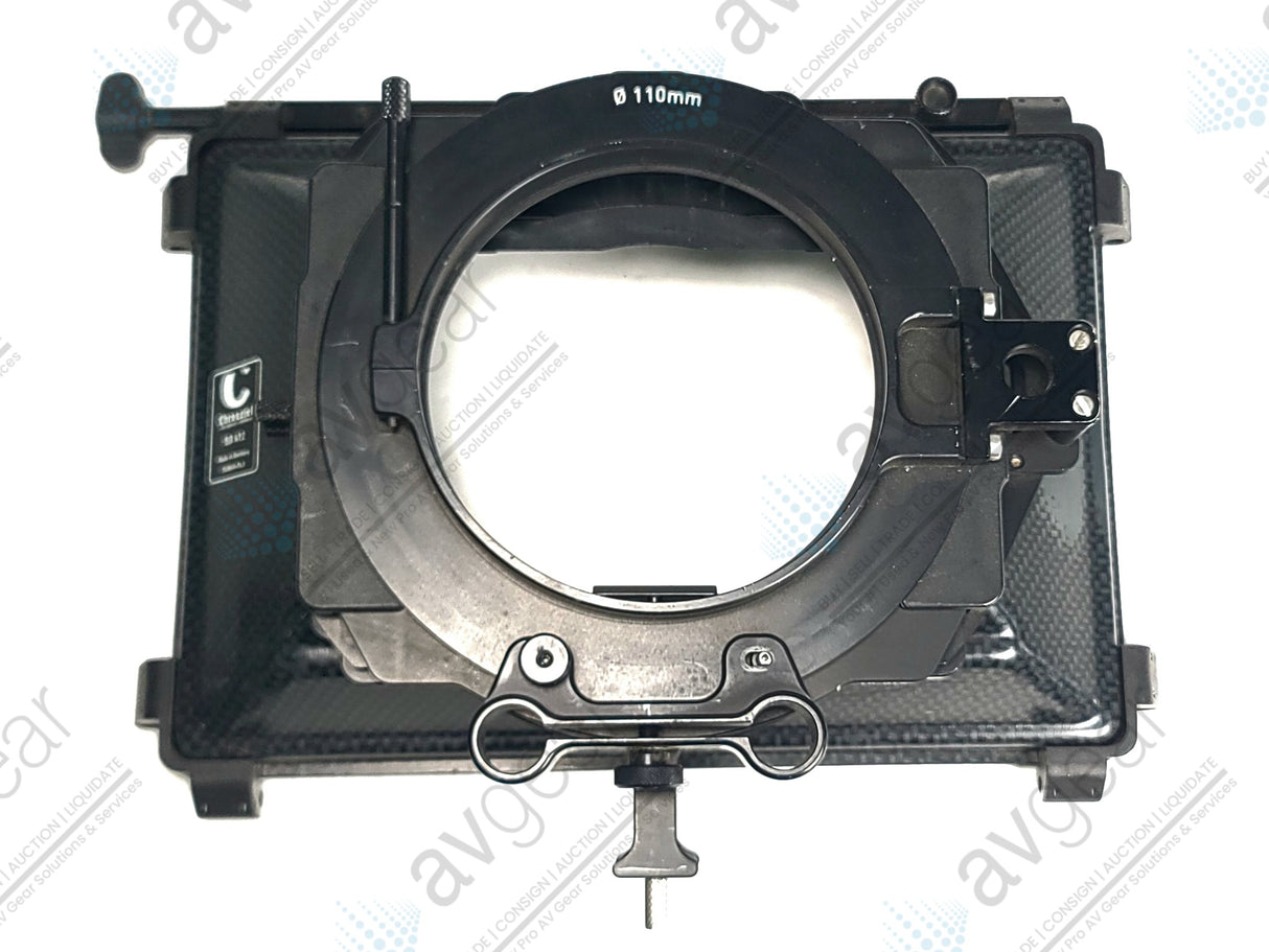 Chrosziel SD 412 Matte Box 110MM Outer Ring, Filter Trays & Rail Mount (Missing Flag)