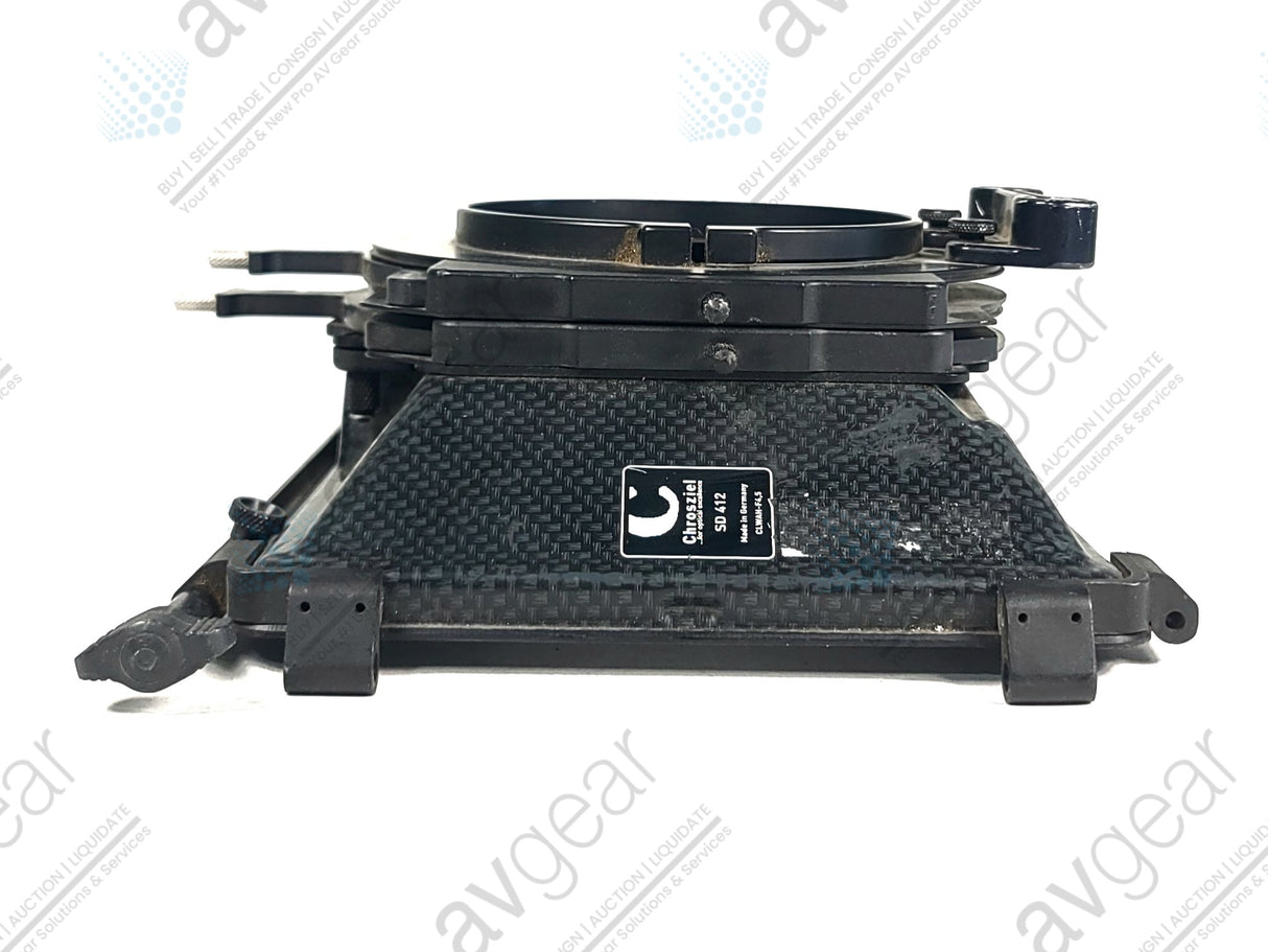 Chrosziel SD 412 Matte Box 110MM Outer Ring, Filter Trays & Rail Mount (Missing Flag)