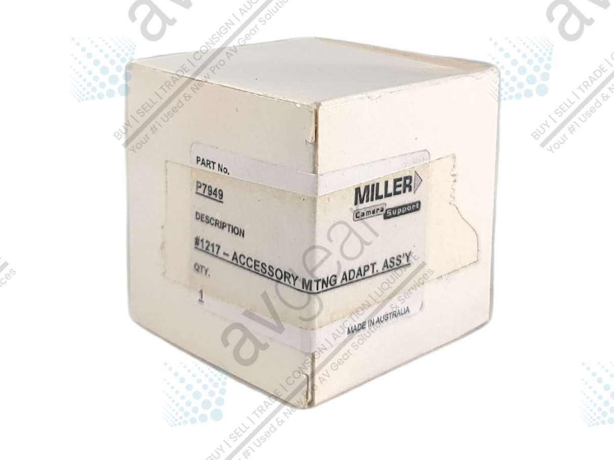 Miller 1219 & 1217 Arrow Accessory Mounting Bracket and Adaptor for Arrow Fluid Heads