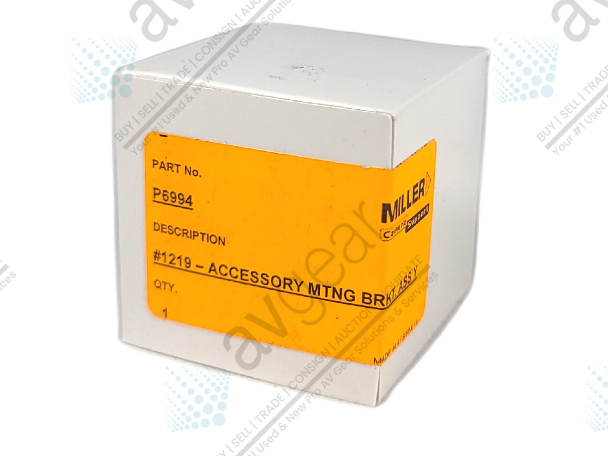 Miller 1219 & 1217 Arrow Accessory Mounting Bracket and Adaptor for Arrow Fluid Heads