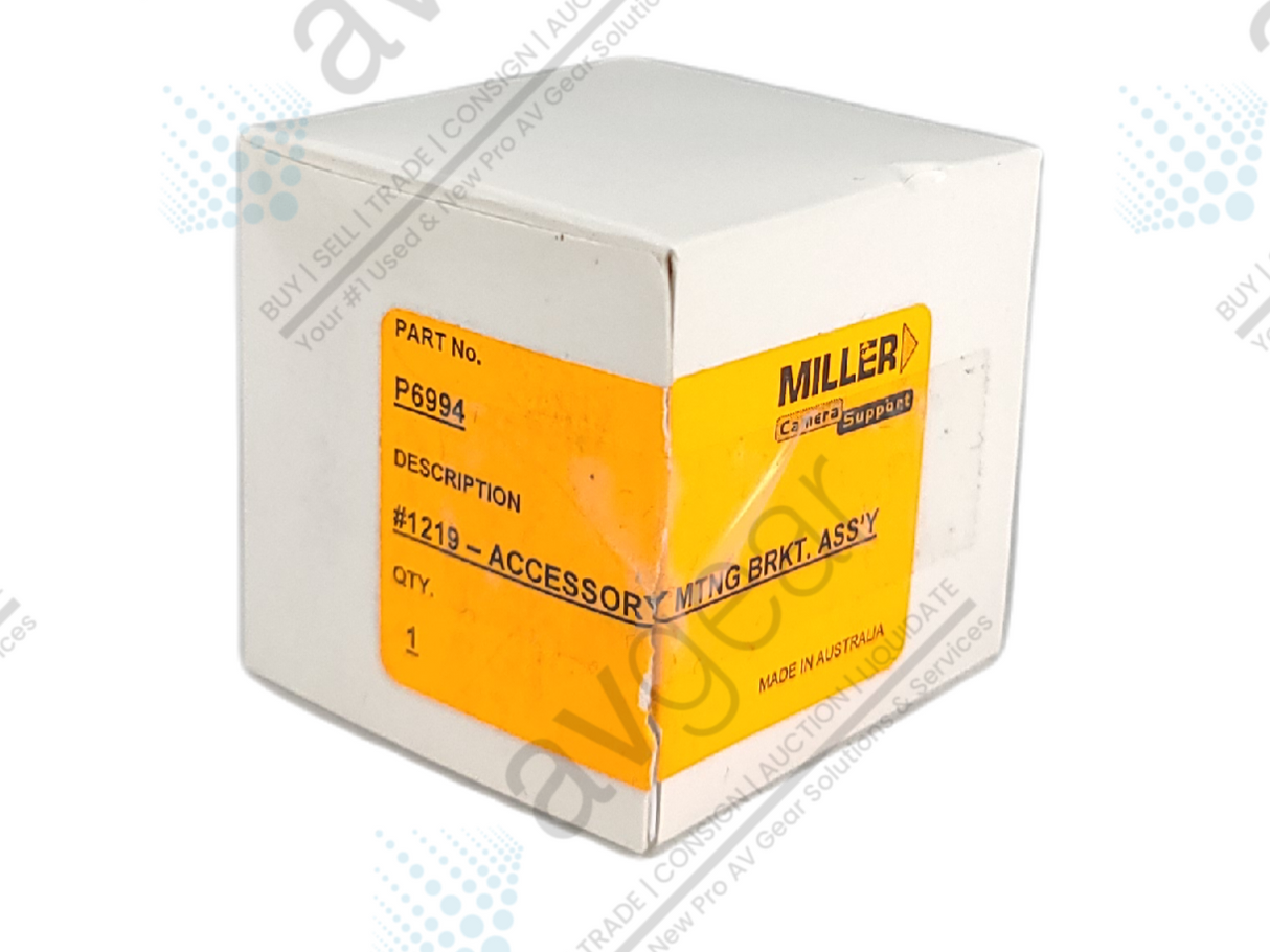 Miller 1219 & 1217 Arrow Accessory Mounting Bracket and Adaptor for Arrow Fluid Heads