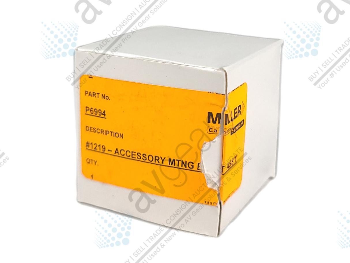 Miller 1219 & 1217 Arrow Accessory Mounting Bracket and Adaptor for Arrow Fluid Heads