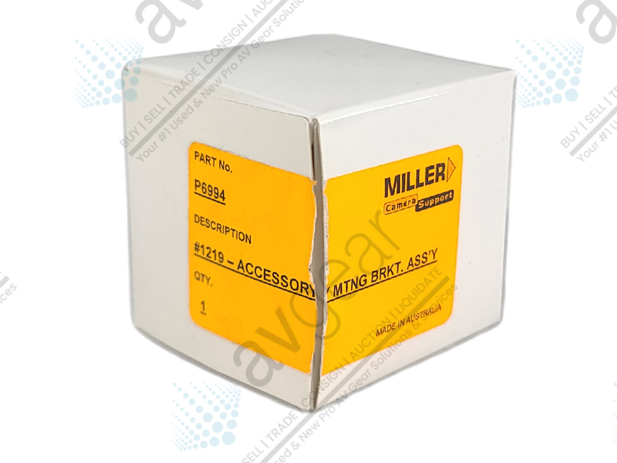 Miller 1219 Arrow Accessory Mounting Bracket for Arrow Fluid Heads