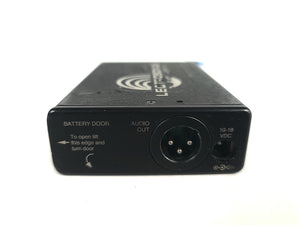 Lectrosonic UCR411A Digital Hybrid Wireless Receiver Block 26 (665-691MHz) [Not For Use In The USA]