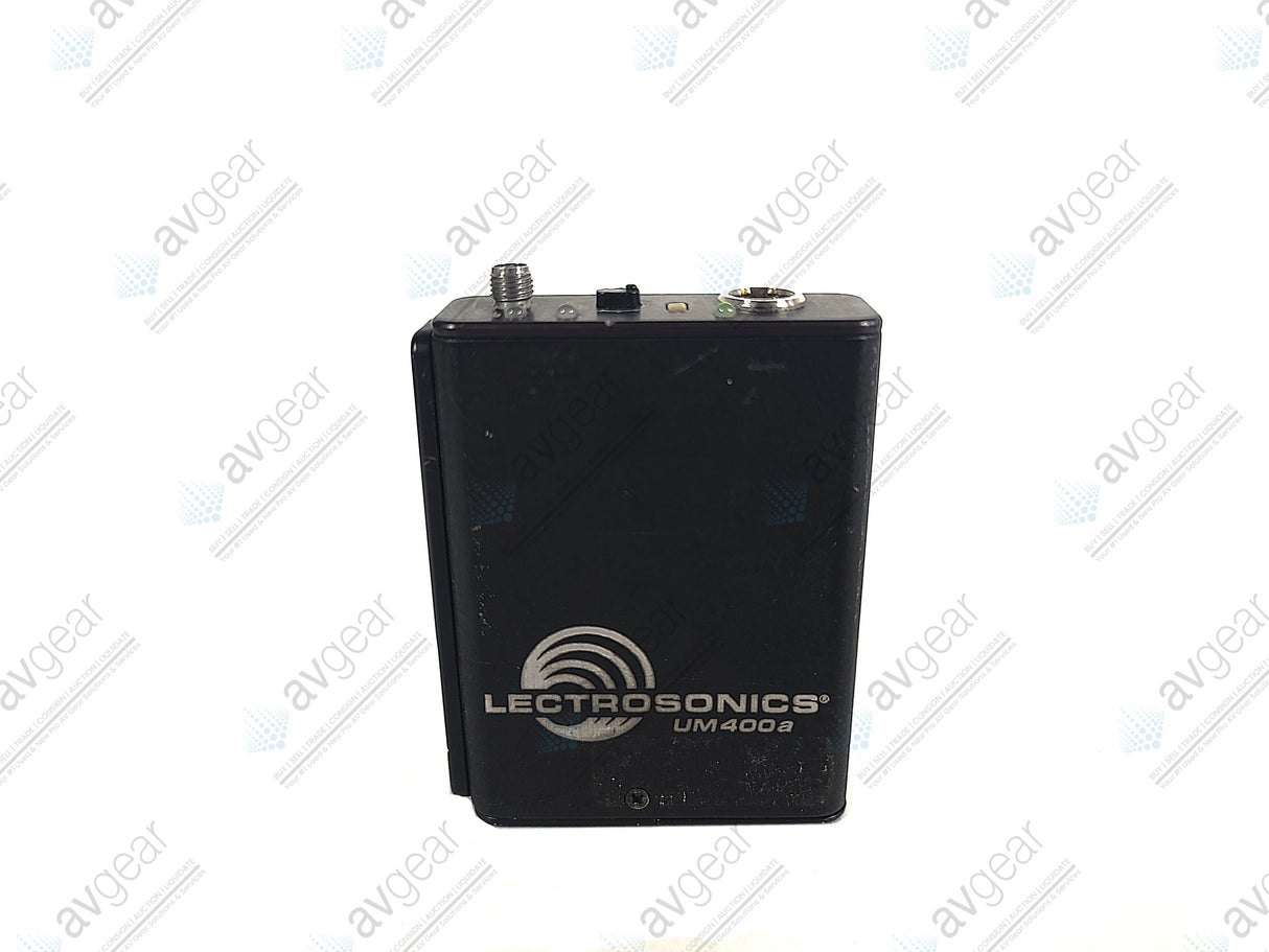 Lectrosonics UM400A Block 26 Belt Pack Transmitter (665-691MHz) [Not For Use In The USA]