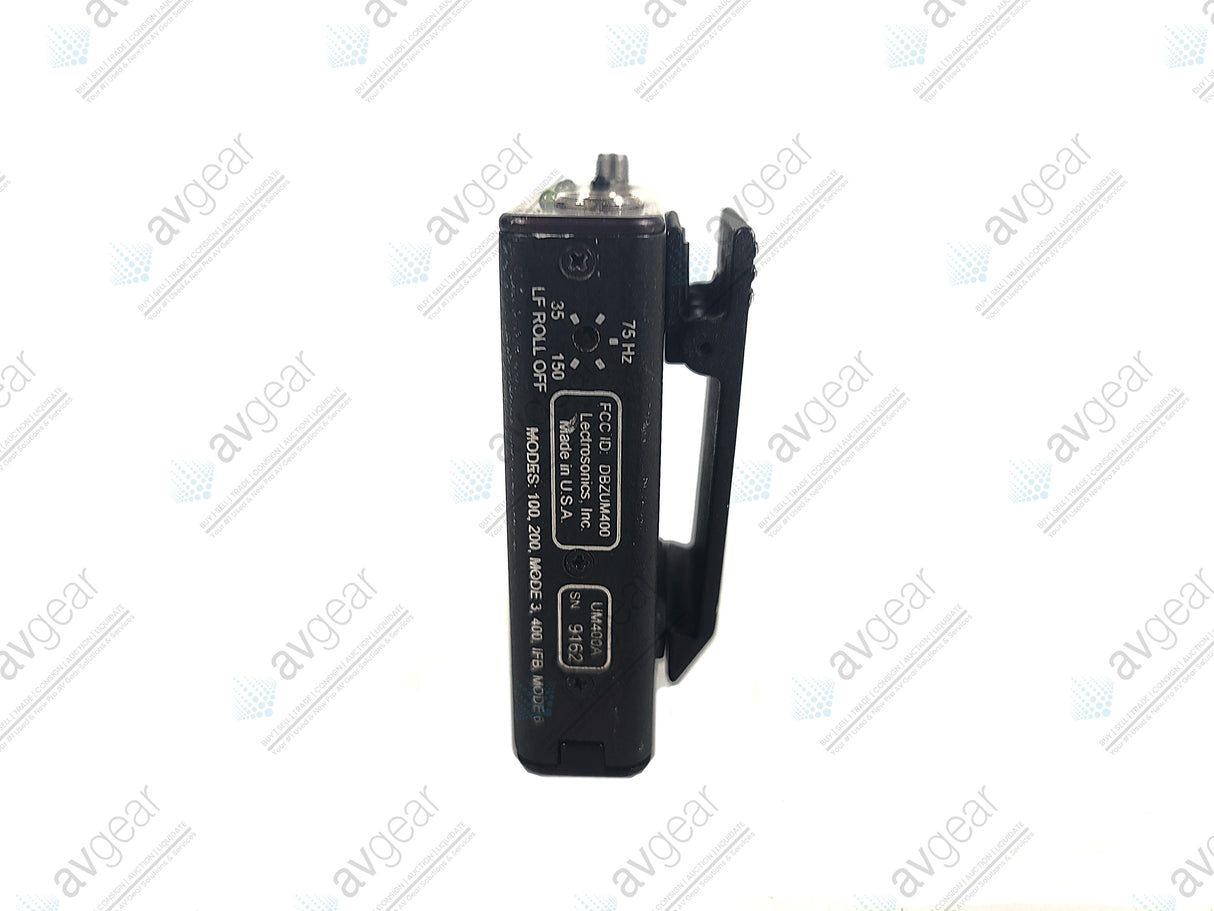 Lectrosonics UM400A Block 26 Belt Pack Transmitter (665-691MHz) [Not For Use In The USA]