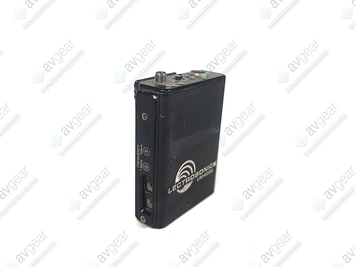 Lectrosonics UM400A Block 26 Belt Pack Transmitter (665-691MHz) [Not For Use In The USA]