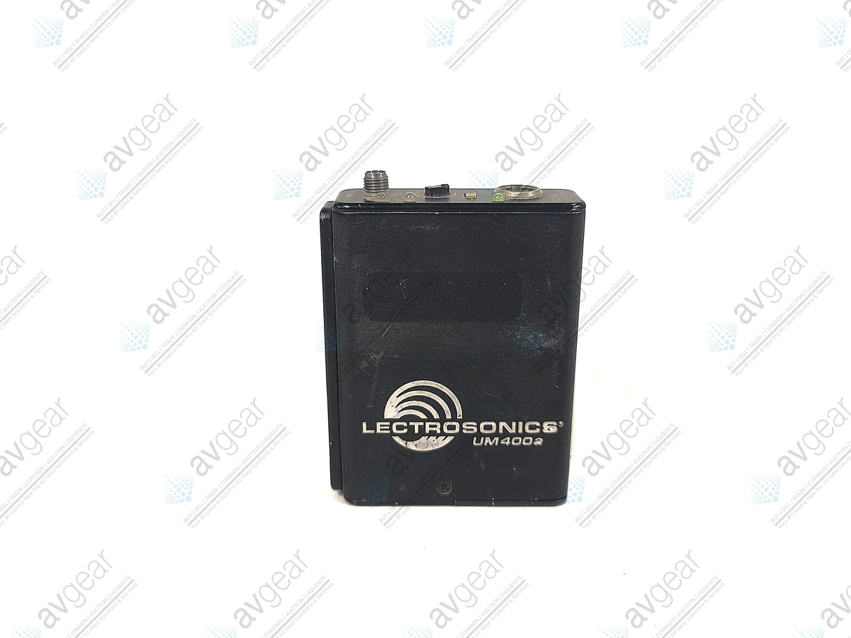 Lectrosonics UM400A Block 26 Belt Pack Transmitter (665-691MHz) [Not For Use In The USA]