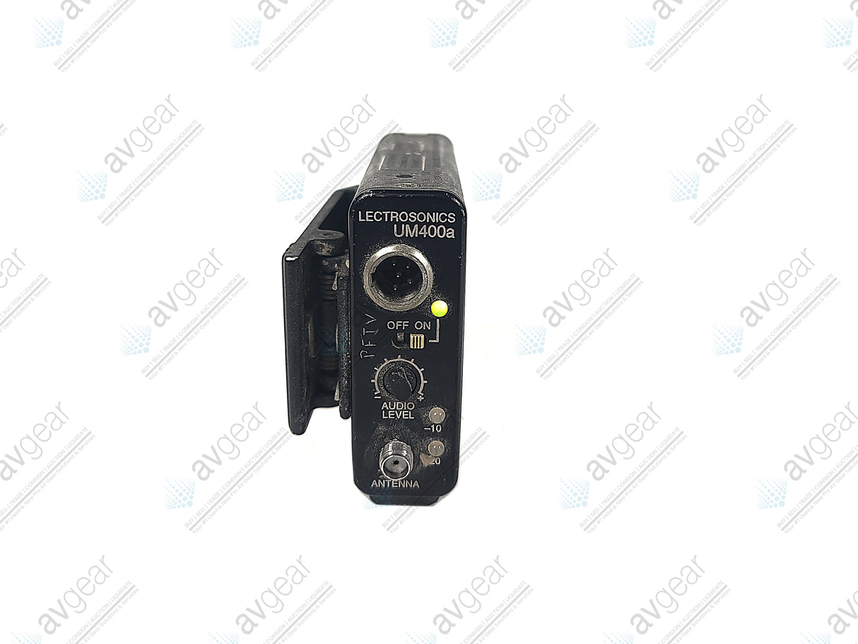Lectrosonics UM400A Block 26 Belt Pack Transmitter (665-691MHz) [Not For Use In The USA]