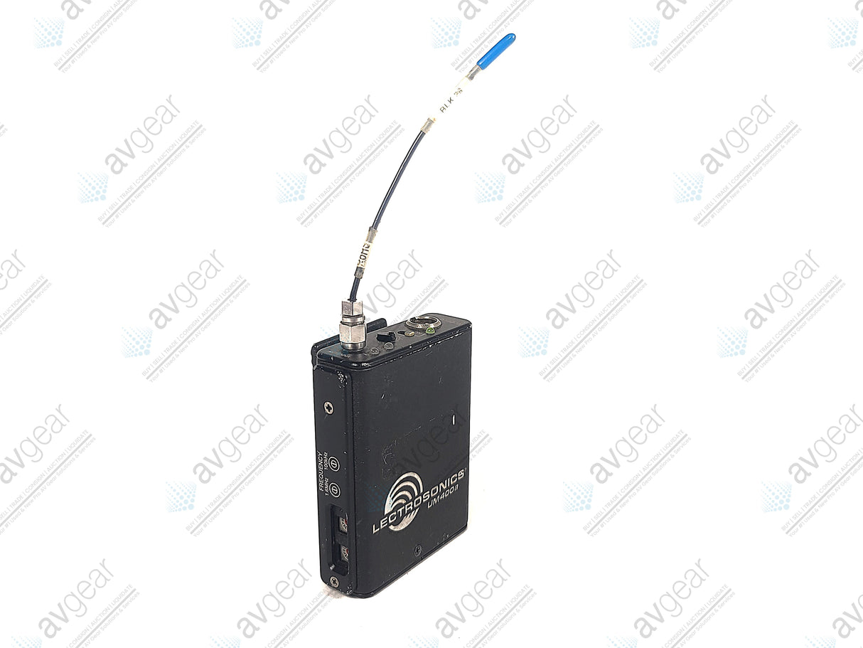 Lectrosonics UM400A Block 26 Belt Pack Transmitter (665-691MHz) [Not For Use In The USA]