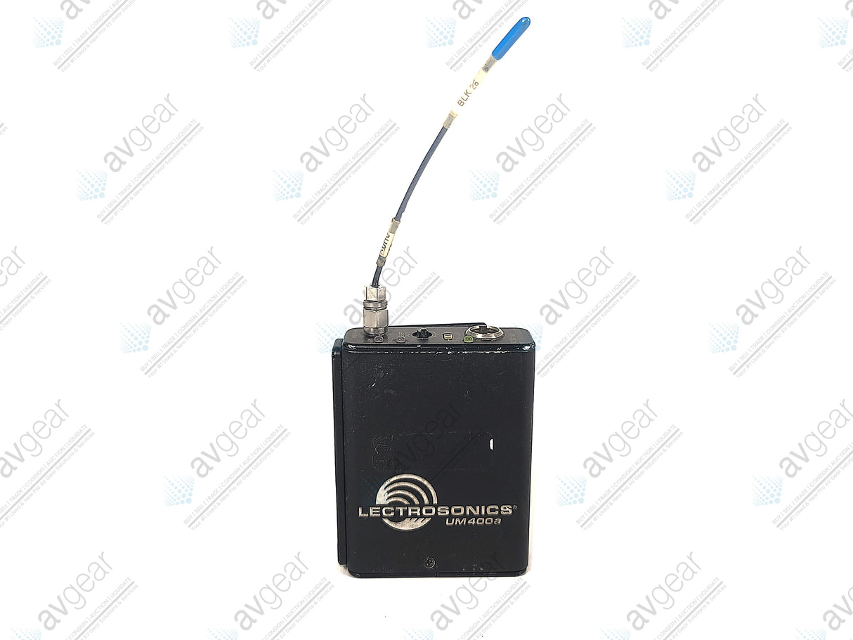 Lectrosonics UM400A Block 26 Belt Pack Transmitter (665-691MHz) [Not For Use In The USA]