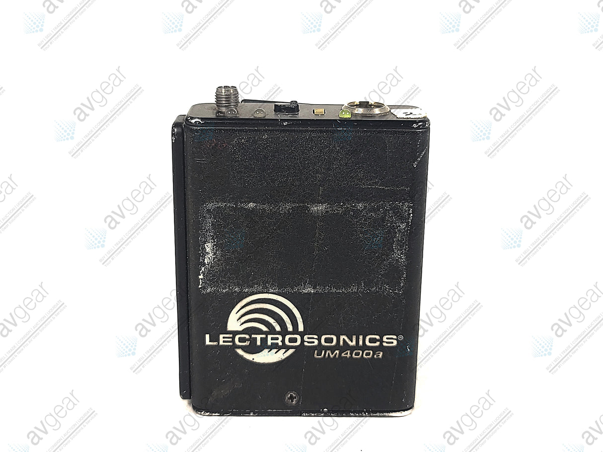 Lectrosonics UM400A Block 26 Belt Pack Transmitter (665-691MHz) [Not For Use In The USA]